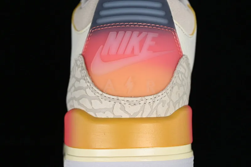 All categories Air Jordan Jordan series basketball shoes Air Jordan 3 LW version J.Balvin x Air Jordan 3 Retro AJ3 Joe 3 rainbow gradient FN0344-901